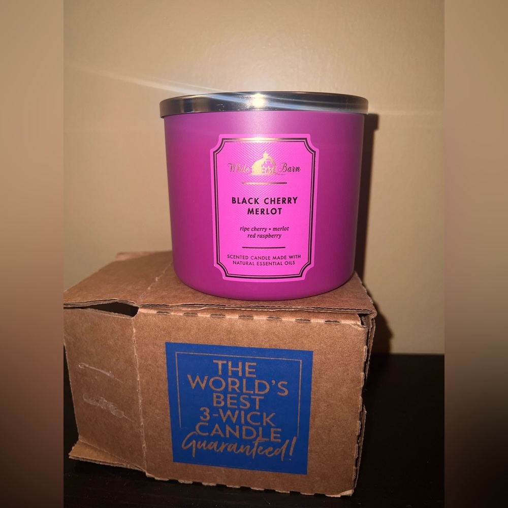 Black Cherry Merlot candle